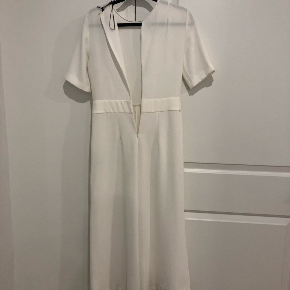 NEW White jump suit
